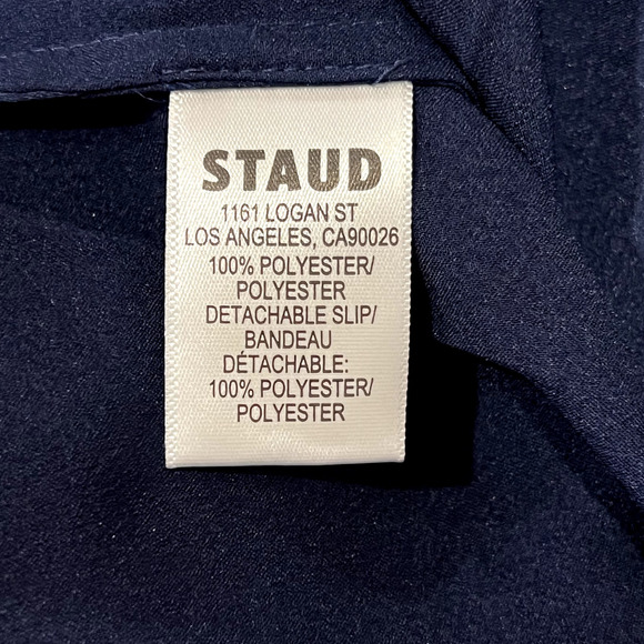 NEW NWT STAUD Hyacinth Organza Maxi Dress - Picture 6 of 7